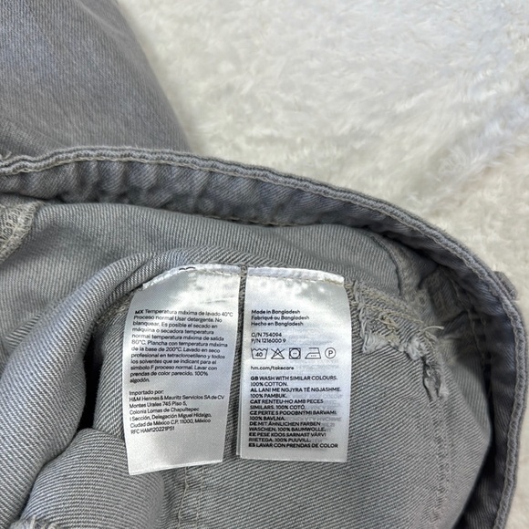 Divided Gray Flare Wide-Leg Jeans - Picture 9 of 9